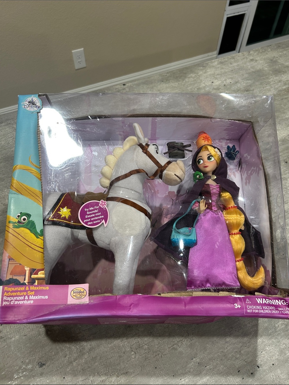 Disney Tangled The Series - Rapunzel & Maximus Adventure Set Doll - New